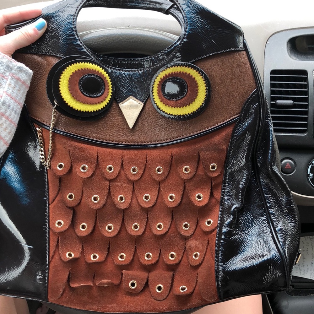 Adorable owl Kate spade purse